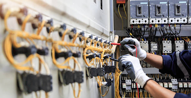 Professional Electrician technician working in Lenoir, NC